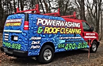 NY Westchester Power Washing Van