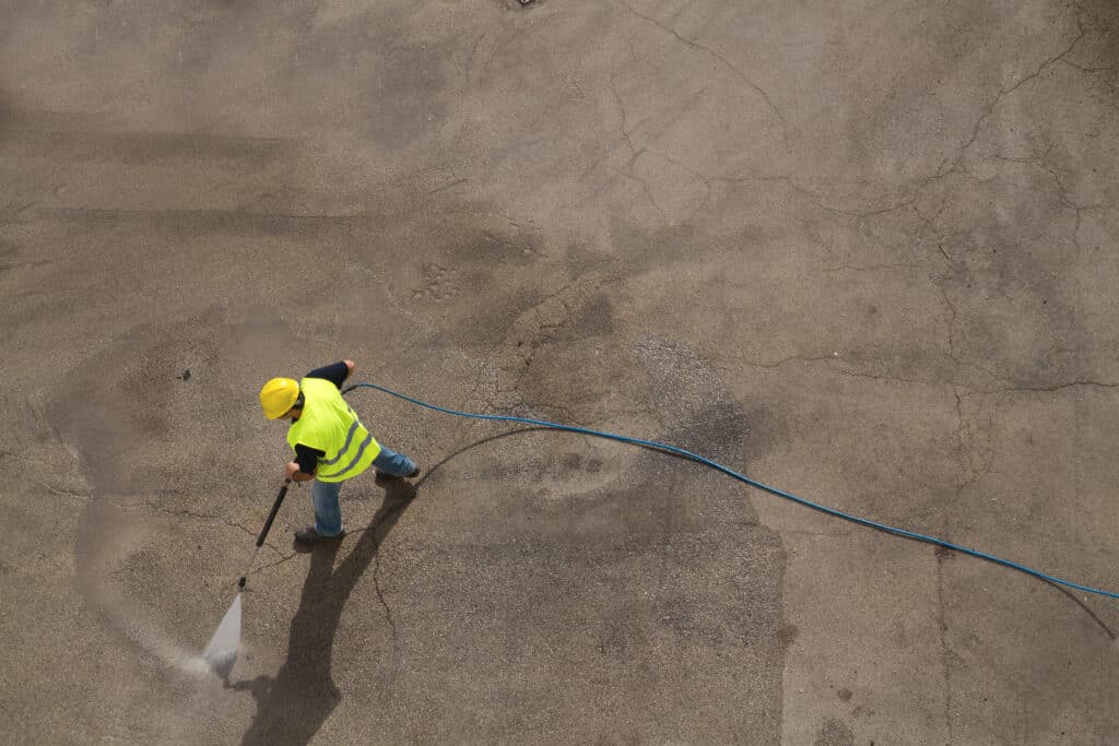 professional pressure washing. The Power of Professionally Cleaning Dirty Pavements