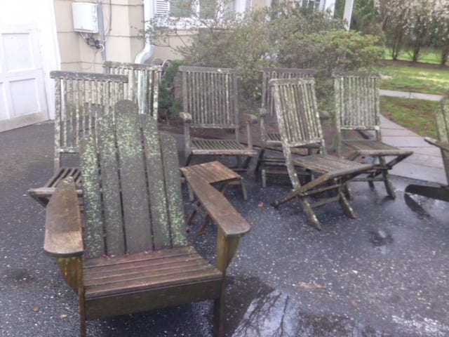 Outdoor Furniture Cleaning Westchester NY before